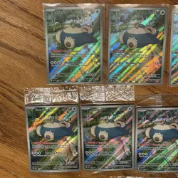 Snorlax Lot of 10 051 2023 Scarlet & Violet 151 Black Star Promo Pokemon - Image 3