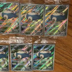 Snorlax Lot of 10 051 2023 Scarlet & Violet 151 Black Star Promo Pokemon - Image 5