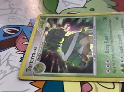Pokemon TCG Torterra DP Diamond & Pearl 17/130 Holo Rare Mp - Image 3