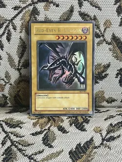 Red-Eyes B. Dragon LOB-070 The Legend of Blue Eyes White Dragon Unlimited Foil - Image 1