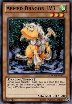 Armed Dragon LV3 - LCYW-EN203 - NM - YuGiOh - Image 1