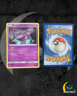 POKEMON MEWTWO 75/214 CRACKED ICE HOLO RARE UNBROKEN BONDS THEME DECK LP - Image 3