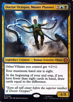 Doctor Octopus, Master Planner Non- Foil M Marvel's Spider-Man 128 NM - Image 1