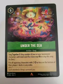 Disney Lorcana TCG - Fabled: Under The Sea (097/204) - Rare - Near Mint - Image 1