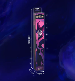 2025 Disney Lorcana Chinese Card Game Playmat maleficent Sealed - Image 2