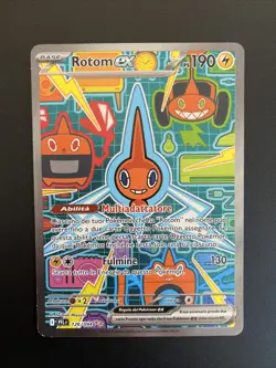 Pokemon Rotom Ex 126/094 Rara Full Art Ita Near Mint PFL It Fiamme Spettrali - Image 1