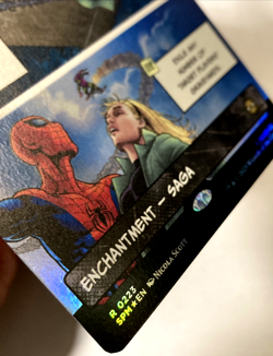 MTG The Death of Gwen Stacy (Borderless Foil) Marvel's Spider-Man 223 NM - Image 2