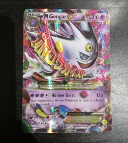 Mega Gengar EX Holo Black Star Promo Card XY166 XY - Image 1