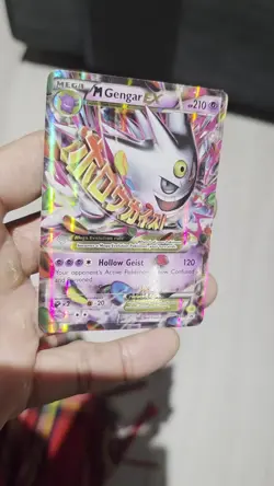 Mega Gengar EX Holo Black Star Promo Card XY166 XY - Image 2
