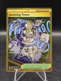 Pokemon TCG Jamming Tower 243/182 Sv10: Destined Rivals Hyper Rare NM - Image 1