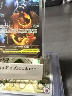 Pokemon TCG Mega Charizard X EX SIR 125/094 PHANTASMAL FLAMES ENGLISH NM/MINT!! - Image 4