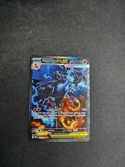 Mega Charizard X EX SIR 125/094 (English) Phantasmal Flames Pokemon TCG NM - Image 1