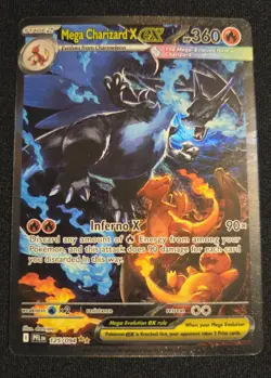 Mega Charizard X EX SIR 125/094 Phantasmal Flames English Pokemon TCG (NM) - Image 1