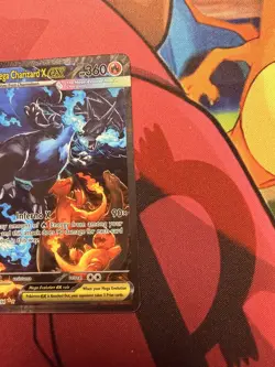 Mega Charizard X ex 125/094 Phantasmal Flames SIR (English) Pokemon TCG NM/M - Image 4