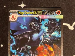 Mega Charizard X EX SIR 125/094 (English) Phantasmal Flames Pokemon TCG NM - Image 4