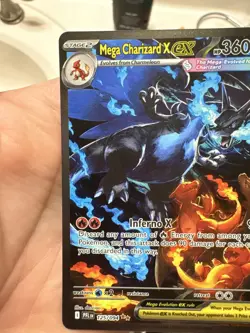 Mega Charizard X EX SIR 125/094 (English) Phantasmal Flames Pokemon TCG NM - Image 5