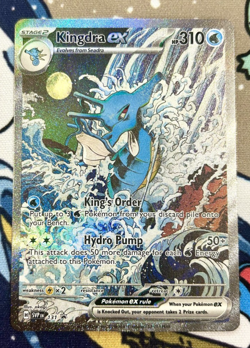 Kingdra EX 131 Black Star Promo Shrouded Fable Rare Holo Pokemon TCG Card NM - Image 1