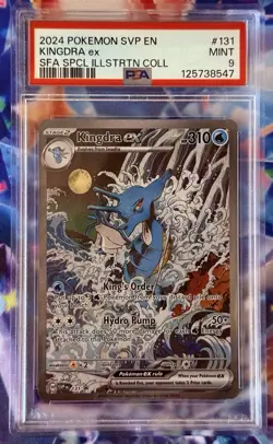 Kingdra EX SVP 131 PSA 9 | Pokemon TCG Shrouded Fable Black Star Promo - Image 1