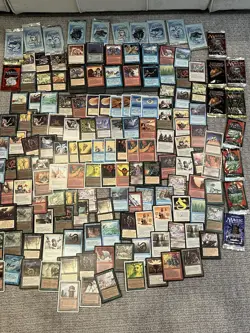 MEGA MTG Vintage Lot 1100+ Cards Dark Ice Age 4th Revised Rares EMPTY PACKS - Image 1