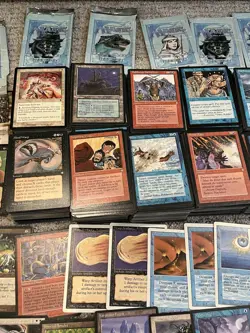 MEGA MTG Vintage Lot 1100+ Cards Dark Ice Age 4th Revised Rares EMPTY PACKS - Image 3