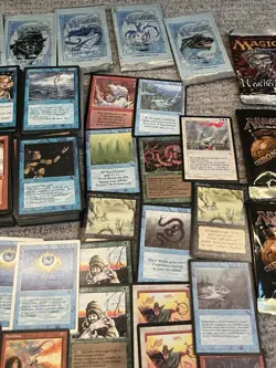 MEGA MTG Vintage Lot 1100+ Cards Dark Ice Age 4th Revised Rares EMPTY PACKS - Image 4