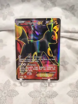 Pokemon Card - Umbreon EX #119/124 XY Fates Collide Full Art Rare MP - Image 1