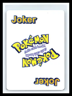 💥 1999 Bicycle Pokemon Playing Card Joker Gotta Catch Em All! Rare! - Image 1