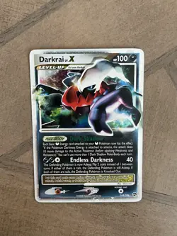 Darkrai LV.X 104/106 Ultra Rare Great Encounters Pokemon Card - Image 1