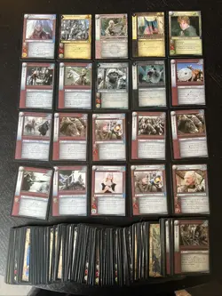 Lord of the Rings TCG CCG LOTR Return of the King Lot With Rares + Promo Card - Image 1
