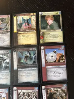 Lord of the Rings TCG CCG LOTR Return of the King Lot With Rares + Promo Card - Image 4