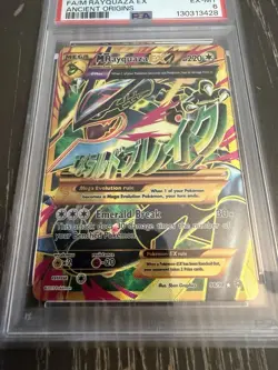 Pokemon XY Mega Rayquaza EX 2015 Ancient Origins Card 98/98 PSA 6 - Image 3