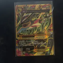 Pokemon TCG Mega-Rayquaza-EX Ancient Origins Holo Card 98/98 Full Art Ultra Rare - Image 3