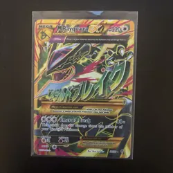 Pokemon TCG Mega-Rayquaza-EX Ancient Origins Holo Card 98/98 Full Art Ultra Rare - Image 4