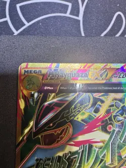 Pokemon Mega Rayquaza EX Holo Full Art Ultra Rare Card Ancient Origins 98/98 LP - Image 3