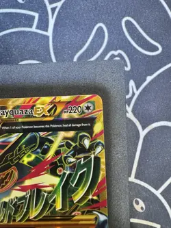 Pokemon Mega Rayquaza EX Holo Full Art Ultra Rare Card Ancient Origins 98/98 LP - Image 4