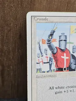 Vintage 1994 MTG Crusade Revised Edition Card MP/HP - Image 3