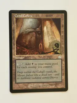 MTG Magic the Gathering Cabal Coffers (139/143) Torment LP - Image 1