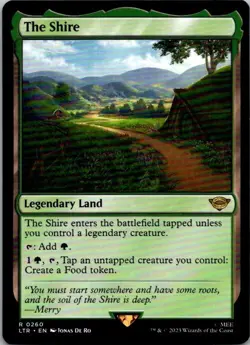 The Shire Lord of the Rings MTG NM - Image 1