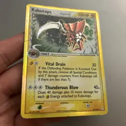 Kabutops Reverse Holo Rare - 9/110 - EX Holon Phantoms Pokemon TCG - Image 4
