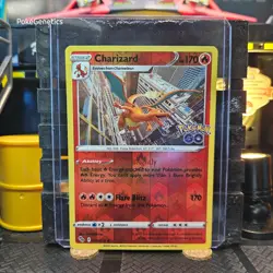 Charizard Pokemon Go Reverse Holo Pokemon TCG 010/078 Rare - Image 1