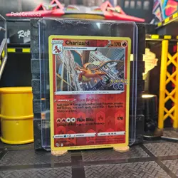 Charizard Pokemon Go Reverse Holo Pokemon TCG 010/078 Rare - Image 3
