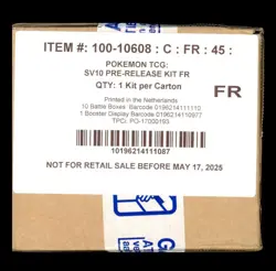 Case Display kit AP before first EV10 Rivalries Destiny FR - Pokemon - Image 1