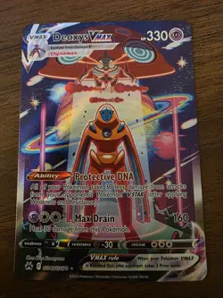 Pokemon Deoxys VMAX GG45/GG70 Crown Zenith Holo Ultra Rare - Image 1
