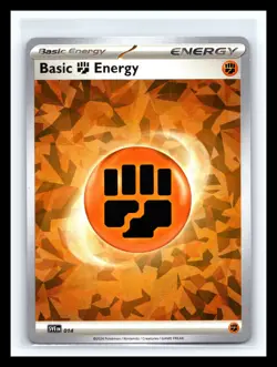 💥 Pokemon Fighting Energy SVE 014 Stellar Crown Cracked Ice Holo - Image 1