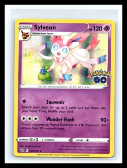 💥 Sylveon # 035/078 Pokemon GO Holo TCG 2022 - Image 1