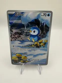 Piplup 098/094 IR Illustration Rare Pokemon TCG Phantasmal Flames English NM - Image 1