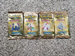Pokemon TCG EX Sandstorm Booster Pack Art Set EMPTY - Image 1