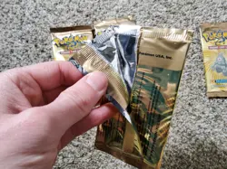 Pokemon TCG EX Sandstorm Booster Pack Art Set EMPTY - Image 5