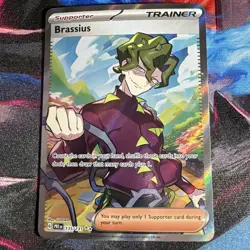 Pokemon TCG - Brassius 135/131 - Prismatic Evolutions - Full Art Trainer - Image 1