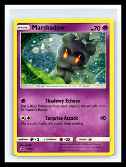 💥 Marshadow SM93 - Pokemon Sun & Moon Black Star Promos - Holo - Image 1